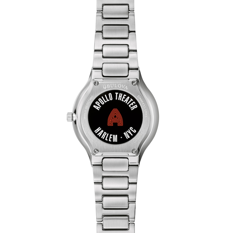 Main Image 4 of Ladies' Bulova Apollo Watch with Black Dial (Model: 96L309)