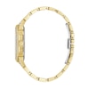 Thumbnail Image 2 of Men's Bulova Octava Crystal Gold-Tone Watch with Octagonal Silver-Tone Dial (Model: 98A295)