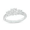 1 CT. T.W. Diamond Past Present FutureÂ® Trio Engagement Ring In 10K White Gold