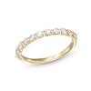 Thumbnail Image 0 of 1/2 CT. T.W. Diamond Eleven Stone Station Wedding Band in 14K Gold