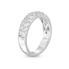 Thumbnail Image 3 of 1-1/2 CT. T.W. Diamond Double Row Band in 14K White Gold (I/SI2)