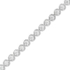 Thumbnail Image 0 of 4 CT. T.W. Certified Lab-Created Diamond Tennis Bracelet in 10K White Gold (I/I1) – 7.25"