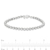 Thumbnail Image 3 of 4 CT. T.W. Certified Lab-Created Diamond Tennis Bracelet in 10K White Gold (I/I1) – 7.25"