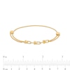 Thumbnail Image 2 of Link Bolo Bracelet in 10K Gold – 9"