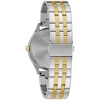 Thumbnail Image 4 of Men's Caravelle by Bulova Two-Tone Watch with Black Dial and Bracelet Box Set (Model: 45K000)