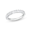 Thumbnail Image 1 of 1-1/4 CT. T.W. Certified Emerald-Cut Diamond Band in 14K White Gold (I/SI2)