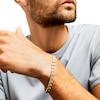 Thumbnail Image 1 of Men's 6.5mm Link Chain Bracelet in Hollow 10K Gold – 8.5"