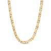 Thumbnail Image 1 of Men's 5.0mm Link Chain Necklace in Hollow 10K Gold – 22&quot;