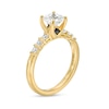 Thumbnail Image 2 of Vera Wang Love Collection 1 CT. T.W. Princess-Cut Diamond Engagement Ring in 14K Gold