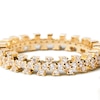 Thumbnail Image 5 of 5/8 CT. T.W. Lab-Created Diamond Scatter Eternity Band in 14K Gold - Size 6.75