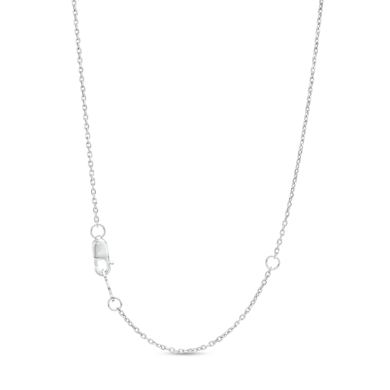 PANDORA Infinite Lab-Grown Diamond Double Chain Collier Necklace 0.75 Ct Tw 14K Gold, in Clear, Size 40