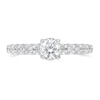 Thumbnail Image 1 of 1 CT. T.W. Diamond Engagement Ring in 10K White Gold