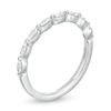 Thumbnail Image 3 of Kleinfeld® x Zales 1/2 CT. T.W. Certified Marquise Lab-Created Diamond Eight Stone Anniversary Band in Platinum (F/VS2)