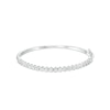 Thumbnail Image 1 of 2 CT. T.W. Certified Lab-Created Diamond Bangle in 14K White Gold (F/SI2) – 7.25&quot;