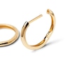 Thumbnail Image 4 of Huggie Hoop Earrings in 14K Gold