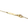 Thumbnail Image 8 of 1/10 CT. Lab-Created Diamond Solitaire Lock Pendant in 14K Gold - 19.69&quot;