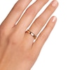 Thumbnail Image 4 of 1/20 CT. T.W. Lab-Created Diamond Open Shank Ring in 14K Gold