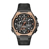 Thumbnail Image 1 of Men's Limited Edition Bulova Marc Anthony Black IP and 18K Gold Chronograph Strap Watch (Model: 98B402)