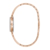 Thumbnail Image 1 of Ladies' Bulova Marc Anthony Diamond Accent Rose-Tone Bangle Watch with Mother-of-Pearl Dial (Model: 97P163)