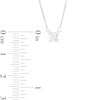 Thumbnail Image 4 of 1/3 CT. Certified Lab-Created Diamond Solitaire Necklace in 14K White Gold (F/SI2)