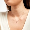 Thumbnail Image 2 of 1/3 CT. Certified Lab-Created Diamond Solitaire Necklace in 14K Gold (F/SI2)