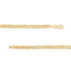 Thumbnail Image 3 of 4.06mm Laurel Leaf Stampato Chain Bracelet in Hollow 10K Gold – 7.5&quot;