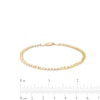 Thumbnail Image 4 of Heart Link Bracelet in 10K Gold – 7.25&quot;