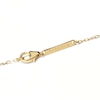 Thumbnail Image 8 of 1/4 CT. T.W. Lab-Created Diamond Open Frame &quot;G&quot; Initial Pendant in 14K Gold - 19.5&quot;