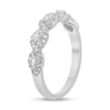 Thumbnail Image 2 of 1/2 CT. T.W Marquise Diamond Twist Frame Five Stone Anniversary Band in 14K White Gold