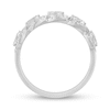 Thumbnail Image 3 of 1/2 CT. T.W Marquise Diamond Twist Frame Five Stone Anniversary Band in 14K White Gold