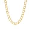 Thumbnail Image 1 of Men's 5.2mm Curb Chain Necklace in Solid 10K Gold - 18"