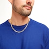 Thumbnail Image 2 of Men's 5.2mm Curb Chain Necklace in Solid 10K Gold - 18"
