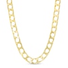 Thumbnail Image 1 of Men's 6.5mm Curb Chain Necklace in Solid 10K Gold - 18&quot;