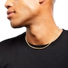 Thumbnail Image 2 of Men's 3.0mm Diamond-Cut Snake Chain Necklace in Solid 10K Gold - 20&quot;