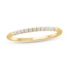 Thumbnail Image 1 of 1/10 CT. T.W. Diamond Eleven Stone Pavé Anniversary Band in 10K Gold