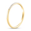 Thumbnail Image 3 of 1/10 CT. T.W. Diamond Eleven Stone Pavé Anniversary Band in 10K Gold