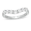 Thumbnail Image 0 of 1 CT. T.W. Certified Diamond Seven Stone Contour Band in 14K White Gold (I/SI2)