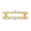 Thumbnail Image 2 of 1/2 CT. T.W. Diamond Alternating Duos Solitaire Enhancer in 14K Gold