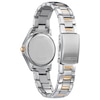 Thumbnail Image 2 of Ladies’ Citizen Eco-Drive® Crystal Accent Two-Tone IP Watch with Silver-Tone Dial (Model: FE1146-71A)