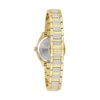 Thumbnail Image 3 of Ladies' Bulova Crystal Accent Gold-Tone IP Watch with Mother-of-Pearl Dial (Model: 98L306)