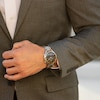 Thumbnail Image 4 of Men's Bulova CURV Two-Tone IP Chronograph Watch with Black Dial (Model: 98A301)