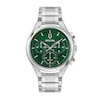 Thumbnail Image 0 of Men's Bulova CURV Chronograph Watch with Green Dial (Model: 96A297)