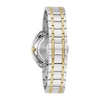 Thumbnail Image 2 of Ladies' Bulova Duality 1/10 CT. T.W. Diamond Two-Tone IP Watch with Mother-of-Pearl Dial (Model: 98X134)