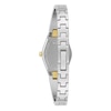 Thumbnail Image 2 of Ladies' Bulova Gemini Diamond Accent Two-Tone IP Bangle Watch with Tonneau Blue Dial (Model: 98P218)