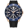 Thumbnail Image 1 of Men's Citizen Eco-Drive® Promaster Dive Two-Tone IP Strap Watch with Blue Dial (Model: BN0196-01L)