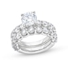 Thumbnail Image 1 of 6 CT. T.W. Certified Lab-Created Diamond Bridal Set in 14K White Gold (F/VS2)