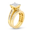 Thumbnail Image 3 of 2 CT. T.W. Quad Princess-Cut Diamond Bridal Set in 14K Gold