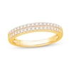 Thumbnail Image 0 of 1/3 CT. T.W. Diamond Double Row Anniversary Band in 14K Gold
