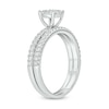 Thumbnail Image 3 of 1/2 CT. T.W. Multi-Diamond Bridal Set in Sterling Silver