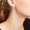 Thumbnail Image 2 of 14.0mm Nugget Hoop Earrings in 14K Gold